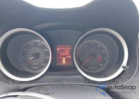 2008 Mitsubishi Lancer Gts из США, поврежденный, VIN JA3AU86U78U021982